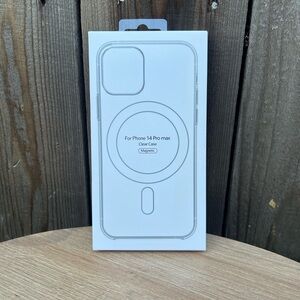 Magnetic Clear Case for iPhone 14 Pro Max